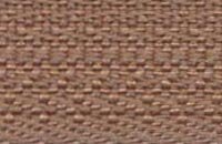 YKK Reißverschluss METALLZAHN, silber, nicht teilbar schlammbraun 16 cm