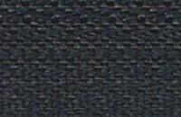 YKK Reißverschluss METALLZAHN, silber, nicht teilbar schwarz 12 cm