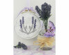 Stickheft: Bloomy, Lavendel, Zweigart