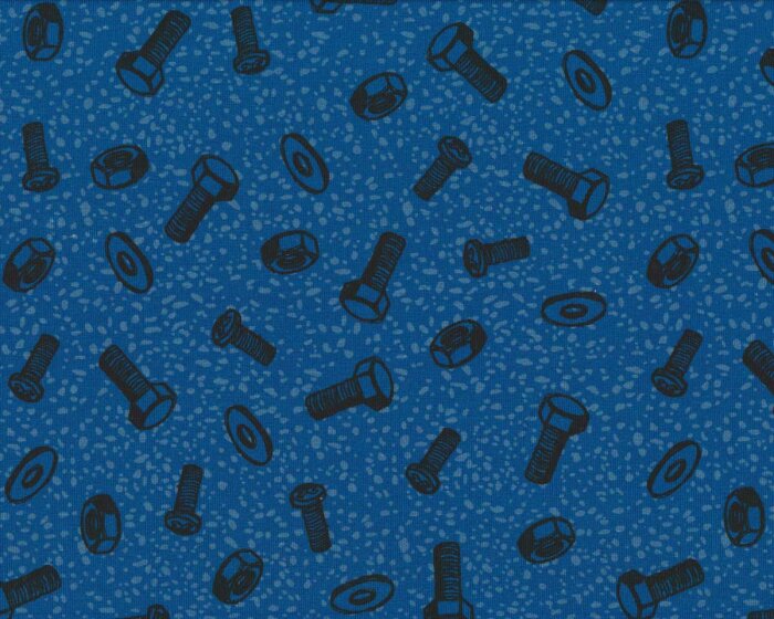 Baumwolljersey HAPPY METAL by Steinbeck, Schrauben