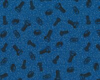 Baumwolljersey HAPPY METAL by Steinbeck, Schrauben