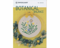 Stickheft: Botanical Balance, Blumen, Zweigart
