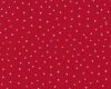 Baumwollstoff DOUBLE GAUZE DOTS, Punkte, rot, Hilco
