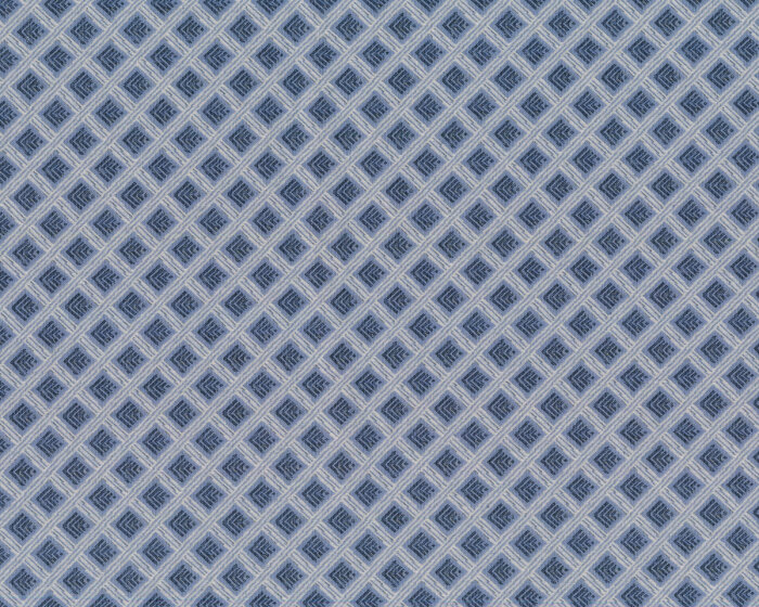 Baumwoll-Jacquardstoff AMIRA, Rauten, taubenblau,Toptex