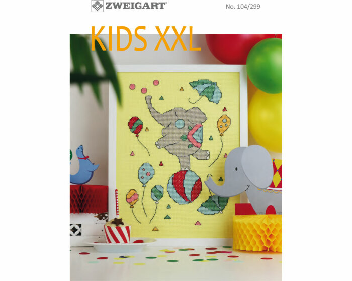 Stickheft: Kids XXL, Kindermotive, Zweigart
