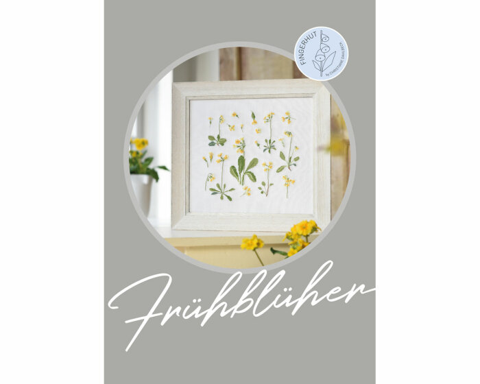 Stickbuch: FRÜHBLÜHER, Fingerhut Dahlbeck
