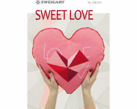 Stickheft: Sweet Love, Hochzeitsmotive, Zweigart