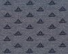 Baumwoll-Jacquardjersey MARITIM SCHIFFCHEN, Segelboote, dunkelblau, Hilco