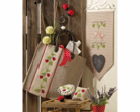 Stickheft: Belfast Petit Point, Blumen & Schmetterlinge, Zweigart