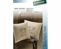 Stickheft: Belfast Petit Point, Blumen & Schmetterlinge, Zweigart