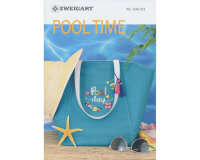 Stickheft: Pool Time, Strandmotive, Zweigart