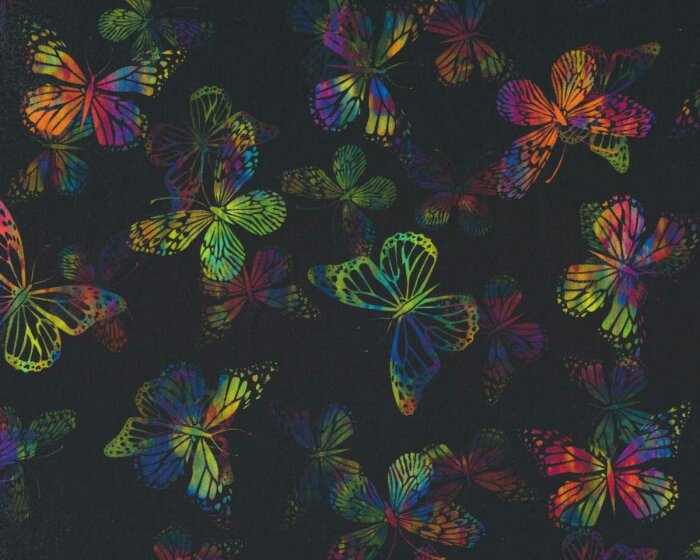 Patchworkstoff URBAN JUNGLE, Schmetterlinge, In the Beginning