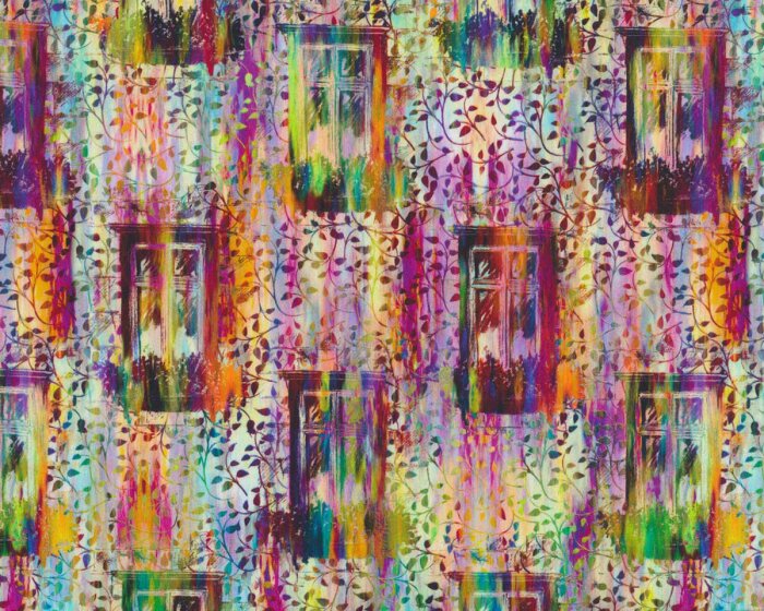 Patchworkstoff URBAN JUNGLE, Fenster, In the Beginning