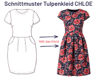 Schnittmuster Tulpenkleid CHLOE, pattydoo