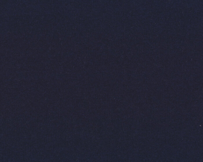 Baumwoll-Sweatstoff FRENCH TERRY, einfarbig, dunkelblau