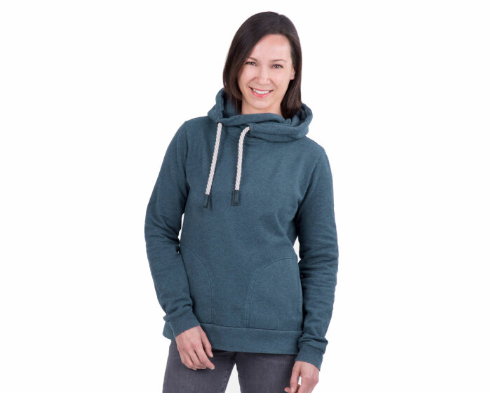 Damen-Schnittmuster Kapuzenpullover LYNN, pattydoo