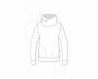 Damen-Schnittmuster Kapuzenpullover LYNN, pattydoo