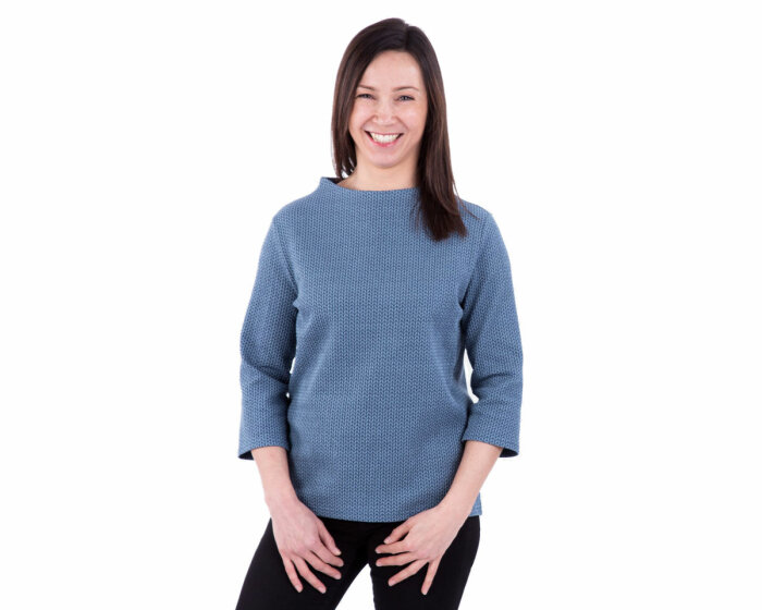 Damen-Schnittmuster Turtleneck-Shirt STELLA, pattydoo