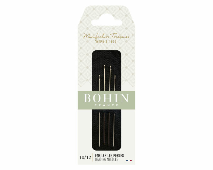 Perlen-Nadeln zum Auffädeln BEADING NEEDLES, Bohin