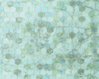 Patchworkstoff BACKSPLASH, Hexagon-Verlauf, mintgrün, Hoffman Fabrics