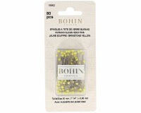 Glaskopfstecknadeln aus Muranoglas EXTRAFEIN,...