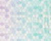 Patchworkstoff BACKSPLASH, Hexagon-Verlauf, rosa-mint, Hoffman Fabrics