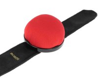 Armnadelkissen BRACELET mit Schnappverschluss, viele Farben, Bohin rot