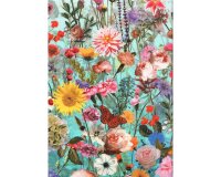 Patchworkstoff FLORAL WONDER, Blumen-Bordüre, Hoffman Fabrics