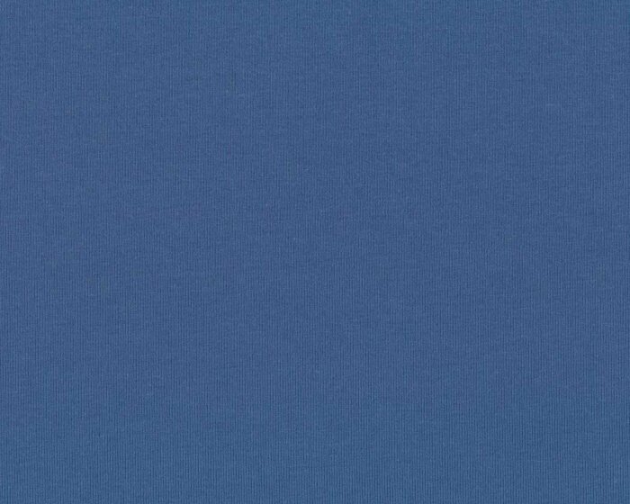 35 cm Reststück Baumwolljersey FEEL GOOD, jeansblau