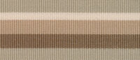 Baumwoll-Ripsband PERU mit Streifen natur-beige 25 mm