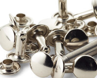 Hohlnieten, silber, Prym 7,5 mm