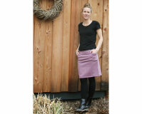 Tencel™-Webstoff mit Baumwolle und Leinen ELINA, natur dunkel