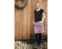 Tencel™-Webstoff mit Baumwolle und Leinen ELINA, natur dunkel