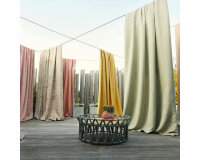 Leinenstoff UNI, Überbreite, taubenblau, Leitner Leinen