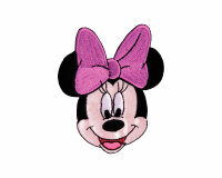 Applikation DISNEY MICKEY CLUBHOUSE, Minnie Mouse, Kopf,...