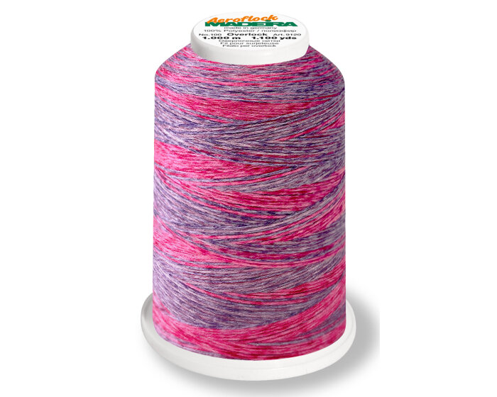 Bauschgarn AEROFLOCK, multicolor, Madeira 9513