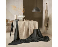 Leinenstoff UNI, Überbreite, hellbraun, Leitner Leinen