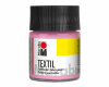 Stoffmalfarbe TEXTIL für helle Stoffe, Marabu hellrosa 50 ml