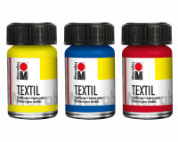Stoffmalfarbe TEXTIL für helle Stoffe, Marabu himbeere 15 ml