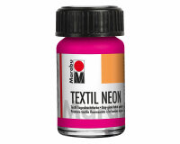 Stoffmalfarbe TEXTIL NEON, Marabu 15 ml neon-pink