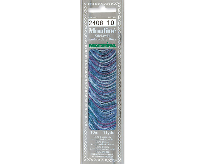 Stickgarn MOULINÉ Sticktwist, multicolour, Madeira 2408