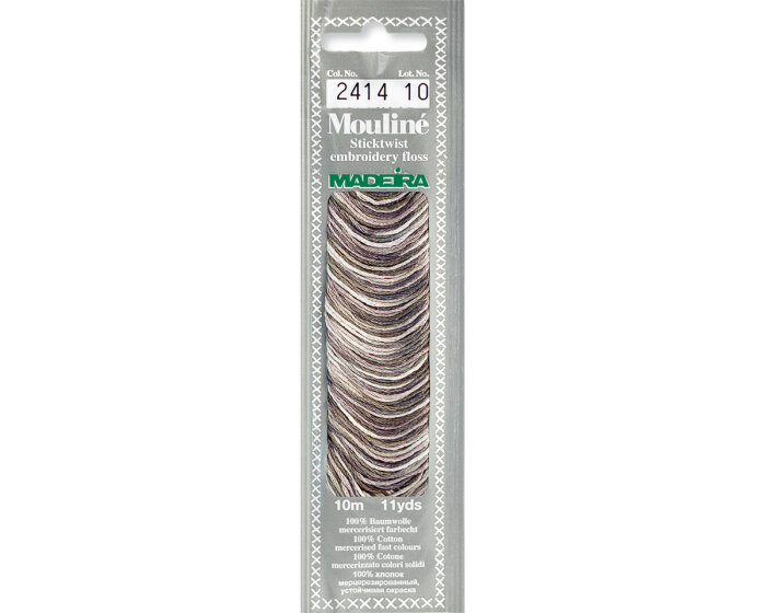 Stickgarn MOULINÉ Sticktwist, multicolour, Madeira 2414