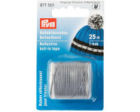 Reflektierendes Beilaufgarn häkeln und stricken, Prym 0,5 mm in 50 m Länge