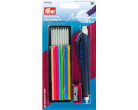 Stift, 17 Kreideminen und Spitzer, Prym