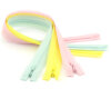 YKK nahtverdeckter Reißverschluss  pink 40 cm