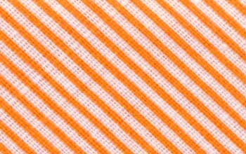 Baumwoll-Schrägband mit zarten Streifen orange 18 mm