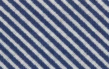Baumwoll-Schrägband mit zarten Streifen dunkelblau 18 mm