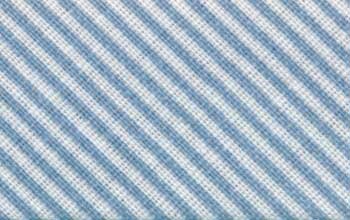 Baumwoll-Schrägband mit zarten Streifen hellblau 30 mm