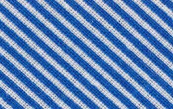 Baumwoll-Schrägband mit zarten Streifen blau 30 mm
