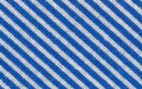 Baumwoll-Schrägband mit zarten Streifen blau 30 mm